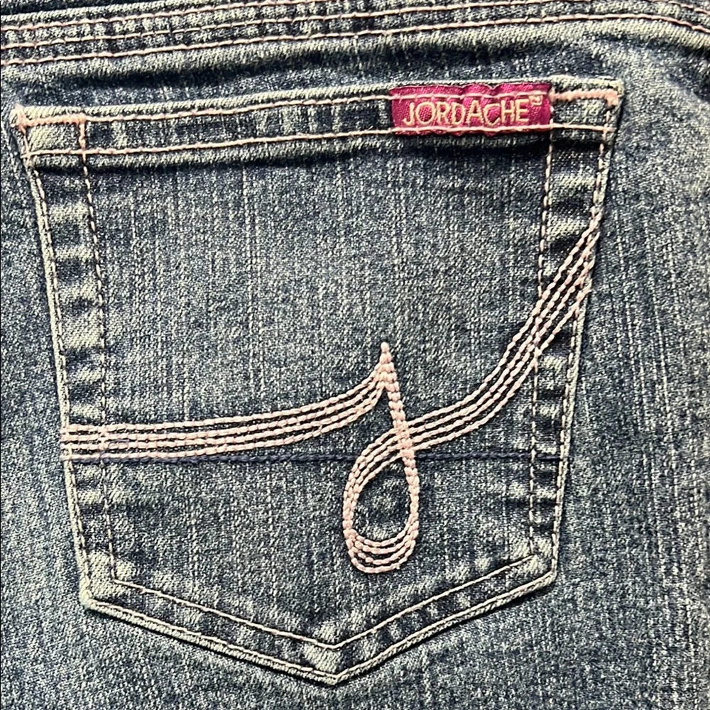 Y2K Girls Jordache Blue Flare Wide Leg Jeans, Size 14